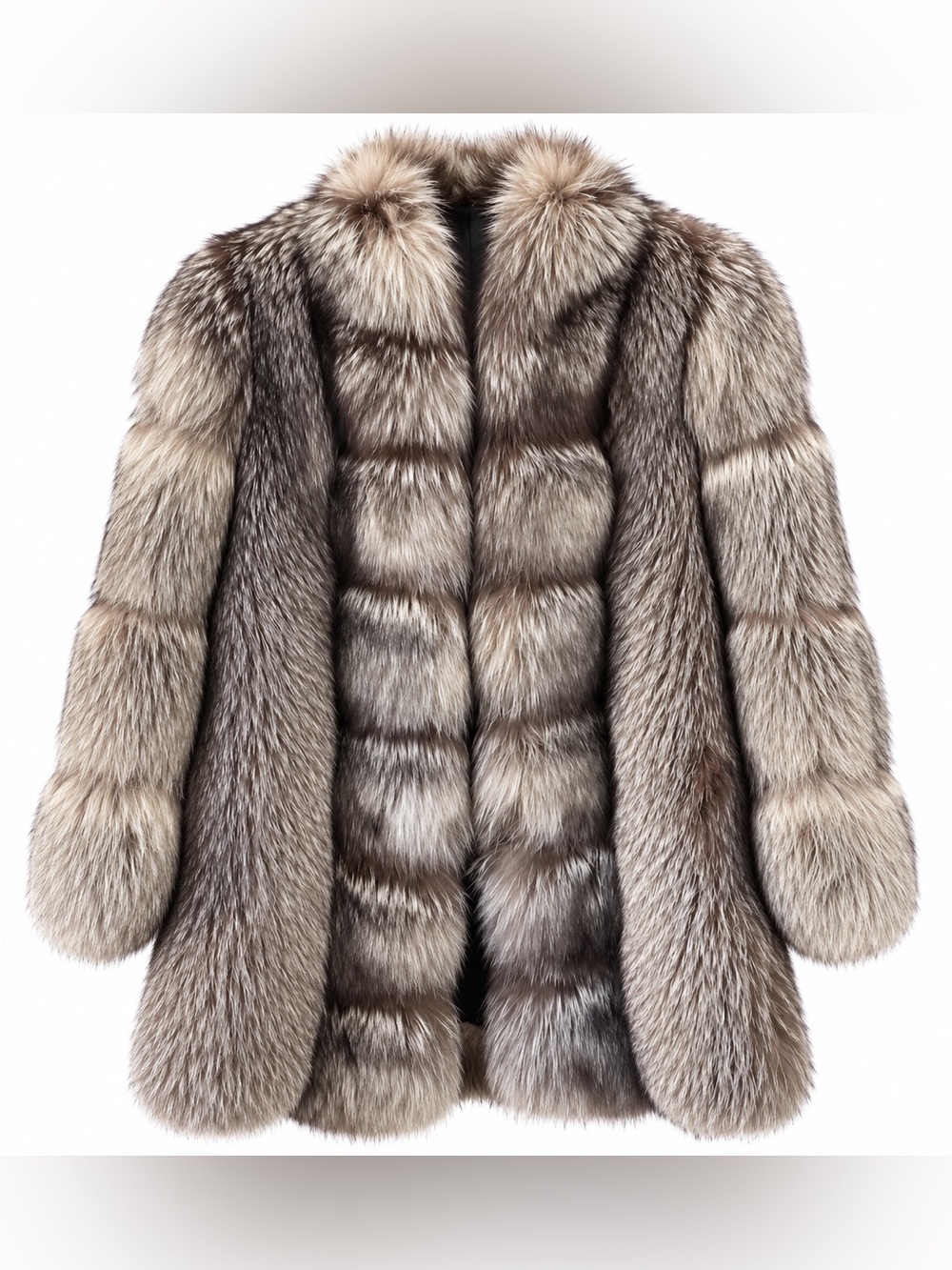 Vintage Silver Fox Fur Coat – L&L Furs Brooklyn
